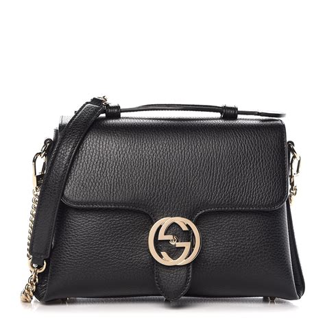 gucci interlocking top handle bag|gucci interlocking bag small.